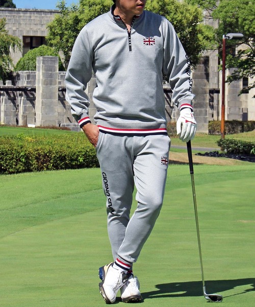 GIORNO SEVEN（ジョルノセブン） ゴルフ ゴルフ 刺繍 ロゴ ハーフ