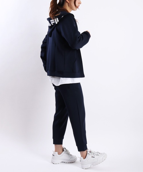 FILA（フィラ） セットアップ とろみポンチ ジップパーカージョガー