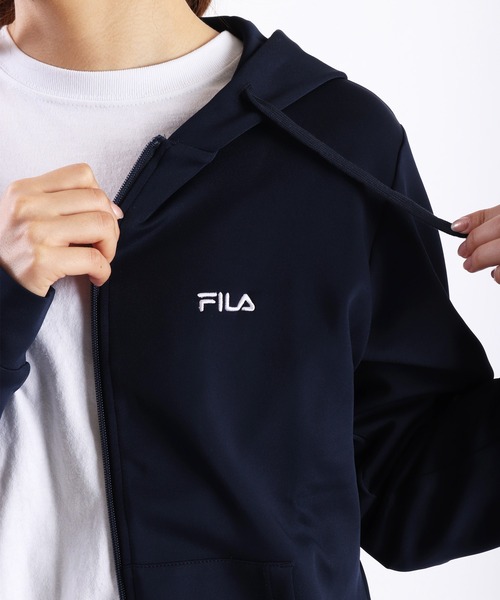 FILA（フィラ） セットアップ とろみポンチ ジップパーカージョガー