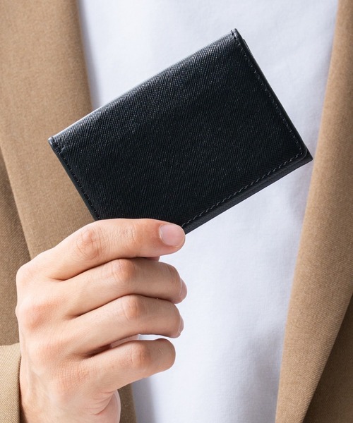 MURA（ムラ） 名刺入れ サフィアーノレザー 本革 名刺入れ メンズ