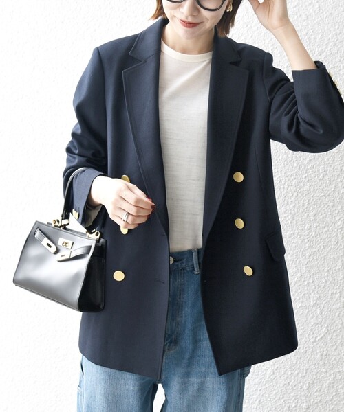 SHIPS any ジャケット テーラードジャケット any:「洗濯機可能