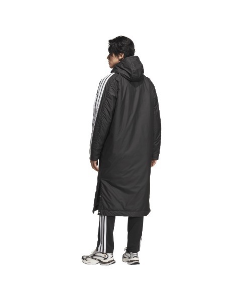 adidas（アディダス） コート ジャケット スリーストライプス ルーズ