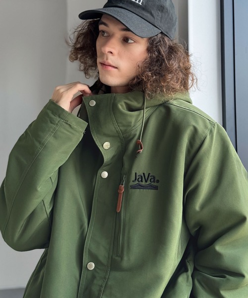 Java マウンテンパーカー ウインドブレーカー ジャバコラボ」3WAY
