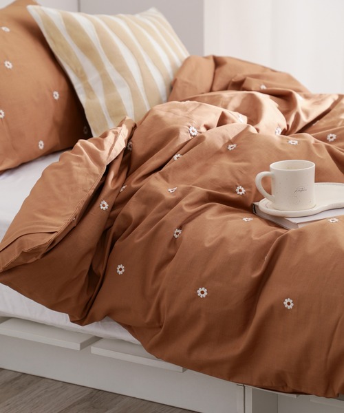 Francfranc（フランフラン） ベッド 寝具 デイジーエンブロイダリー