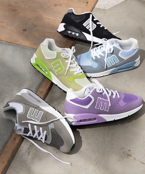 moz（モズ） スニーカー 「moz」MZ-9023 エア入りクッション厚底