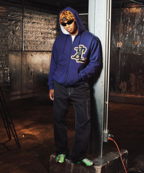 XLARGE（エクストラ ラージ） パーカー PATCHED THERMAL ZIP UP HOODED