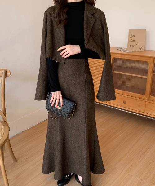 ABITOKYO（アビトーキョー） セットアップ スリットショート丈テーラー