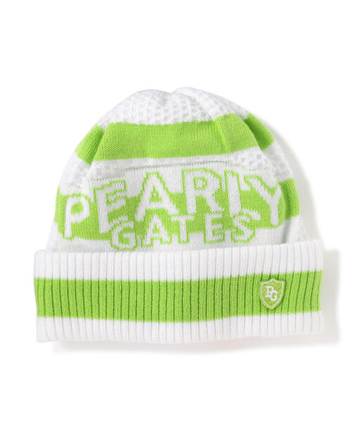 PEARLY GATES（パーリーゲイツ） ニット帽 ニットキャップ 「PEARLY