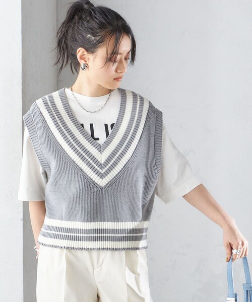 SHIPS（シップス） ベスト ジレ 「SHIPS別注」WRAPINKNOT:「手洗い可能