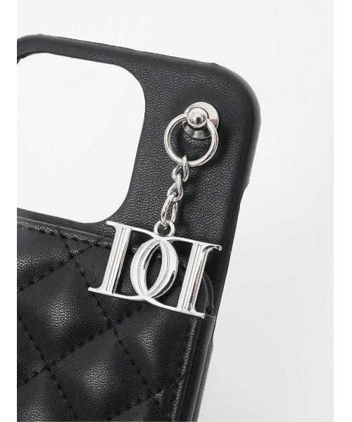 Darich（ダーリッチ） スマホケース キルティングミラーDDチャーム