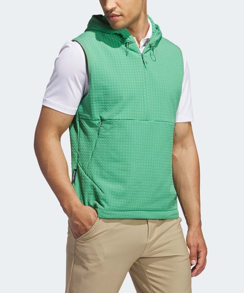 adidas（アディダス） ベスト ジレ WIND.RDY 保温 撥水 ハーフジップ