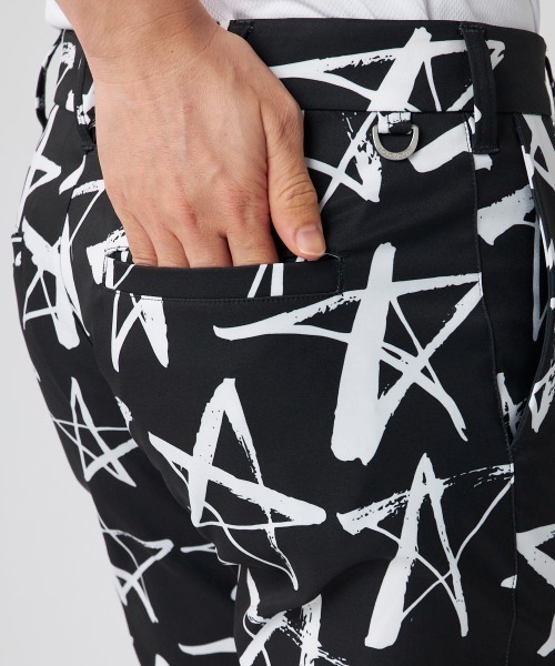 パンツ 「Loudmouth/ラウドマウス」柄テーパードロングパンツ