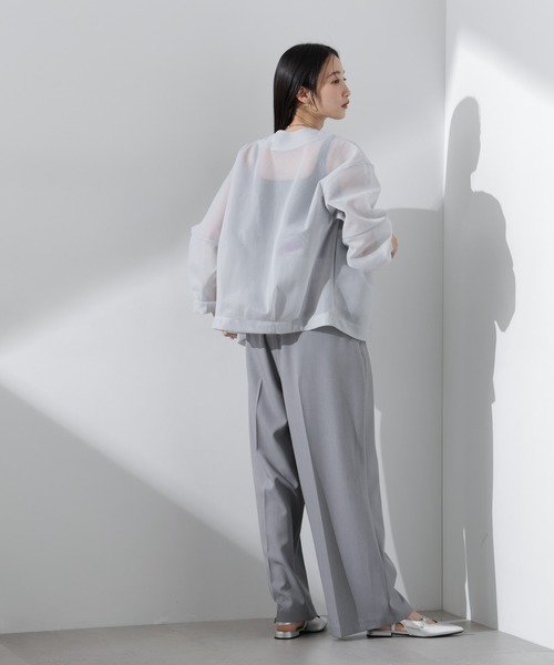 NANO universe（ナノ・ユニバース） ジャケット ノーカラージャケット