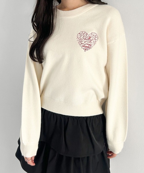 Heather（ヘザー） ニット セーター 「Philly chocolate×Heather