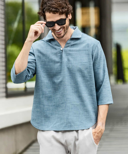 1PIU1UGUALE3 RELAX シャツ 1PIU1UGUALE3 RELAX(ウノピゥウノウグァー