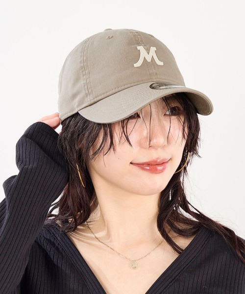 NEW ERA（ニューエラ） キャップ 帽子 「NEW ERA×MICA＆DEAL」”M”ロゴ