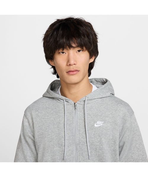 NIKE（ナイキ） パーカー クラブ FT L/S フルジップ フーディ メンズ
