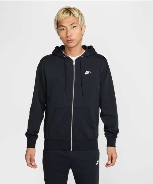 NIKE（ナイキ） パーカー クラブ FT L/S フルジップ フーディ メンズ