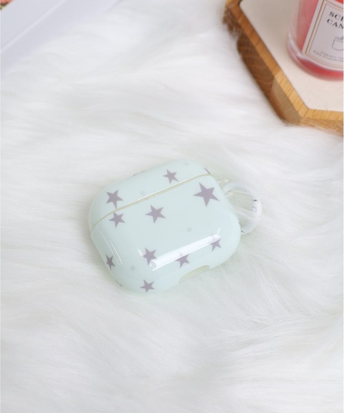 イヤホン ヘッドホン ウィッシュコア星柄ケース AirPods/AirPods Pro