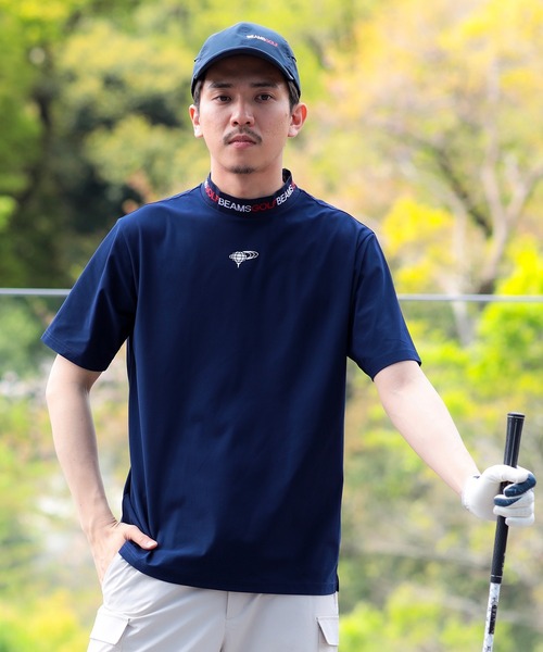 BEAMS GOLF（ビームス ゴルフ） tシャツ 「UVカット/吸水速乾」ORANGE