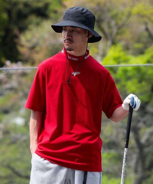 BEAMS GOLF（ビームス ゴルフ） tシャツ 「UVカット/吸水速乾」ORANGE