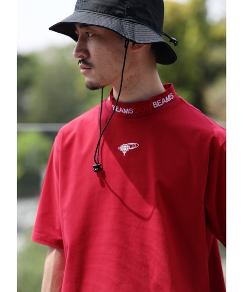 BEAMS GOLF（ビームス ゴルフ） tシャツ 「UVカット/吸水速乾」ORANGE