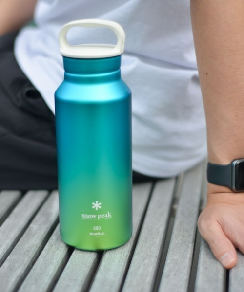 snow peak（スノーピーク） オーロラボトル800 オーシャン : ZOZOTOWN