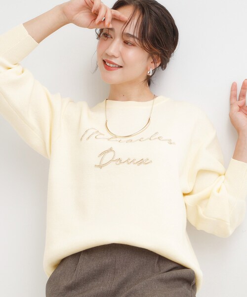 SHOO・LA・RUE（シューラルー） ニット セーター 「洗濯機可/ちくちく