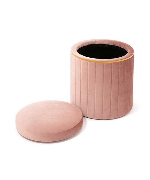 Francfranc（フランフラン） 家具 マキア スツール ピンク : ZOZOTOWN