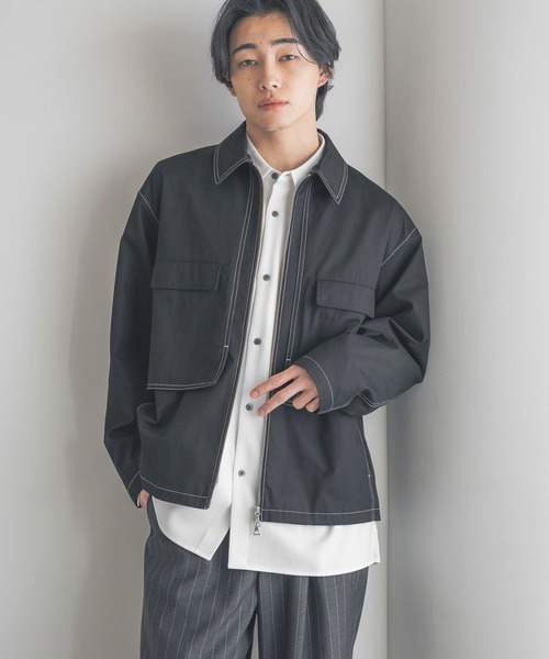 LOWRYS FARM（ローリーズファーム） ブルゾン アウター ステッチフラシ