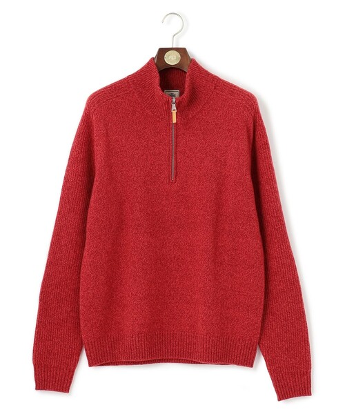 J.PRESS（J.プレス） セーター ニット 「Cash Lamb's Wool」ハーフ