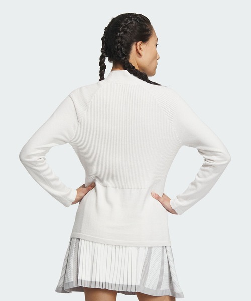 adidas（アディダス） ニット セーター アーガイル柄 ニットベスト