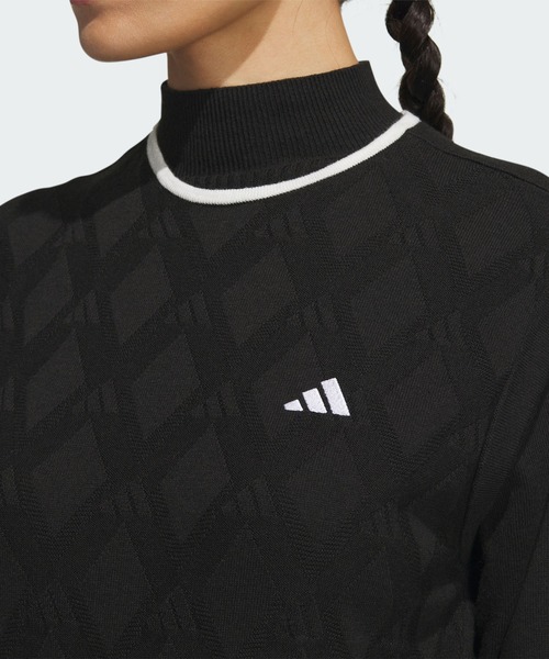 adidas（アディダス） ニット セーター アーガイル柄 ニットベスト