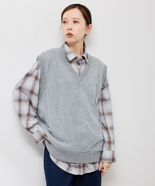 ROPE' PICNIC（ロペ ピクニック） ベスト ジレ チュールドッキング