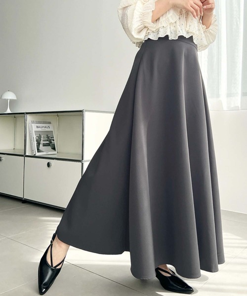 moment+ スカート 「累計販売枚数2万枚突破！」カットジョーゼットハイ