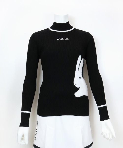 archivio（アルチビオ） ニット セーター 「LADIES」うさぎ柄