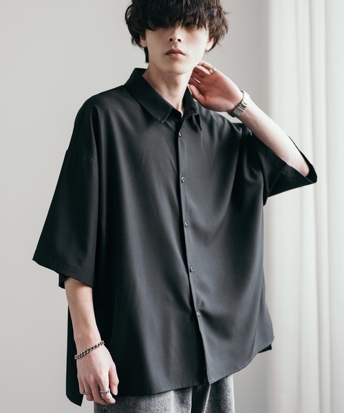 Rocky Monroe（ロッキーモンロー） シャツ 接触冷感 オーバーサイズ