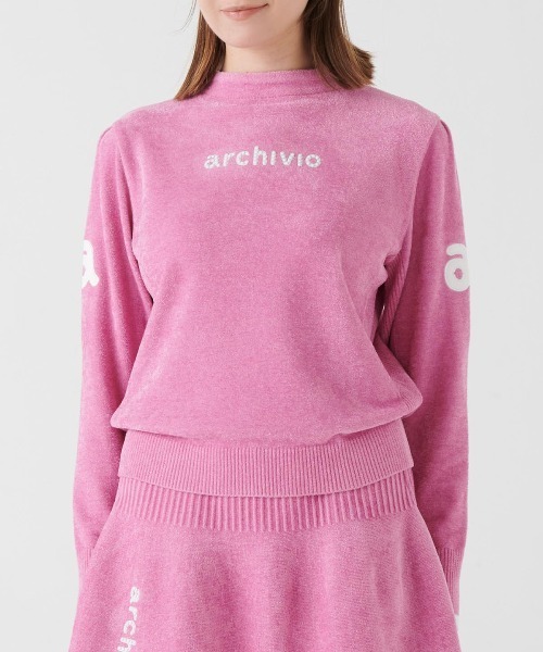 archivio（アルチビオ） ニット セーター 「LADIES」ラッセルモール
