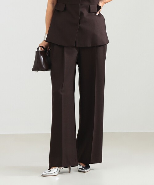 Demi-Luxe BEAMS（デミルクス ビームス） スラックス パンツ