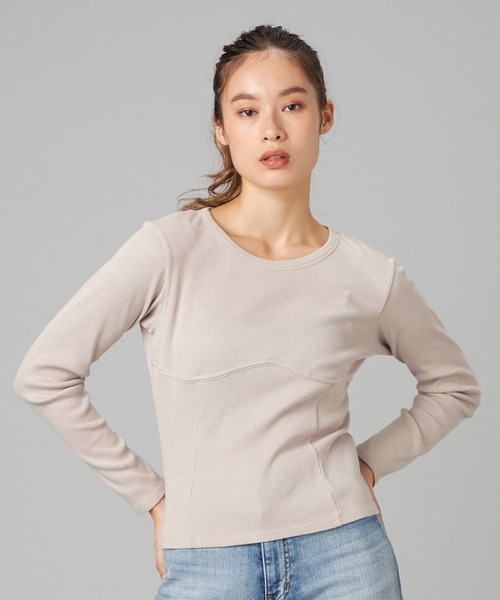 Chacott（チャコット） tシャツ ホリデーラメロングスリーブTシャツ