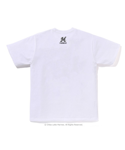 A BATHING APE（アベイシングエイプ） tシャツ BAPE X CHIBA LOTTE