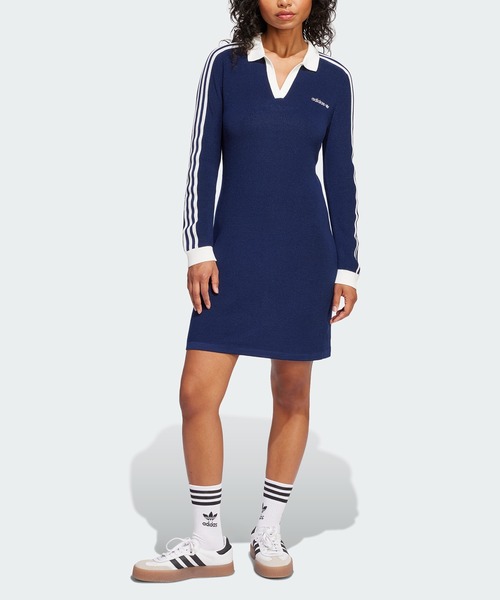 adidas（アディダス） ワンピース ニット ポロワンピース / アディダス