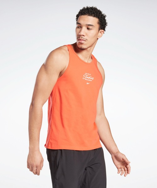 Reebok（リーボック） タンクトップ レズミルズ グラフィック タンク