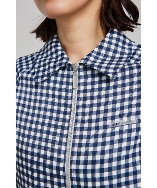 rienda（リエンダ） ブルゾン アウター 「RIENDA GOLF」ギンガム