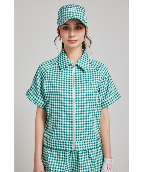 rienda（リエンダ） ブルゾン アウター 「RIENDA GOLF」ギンガム