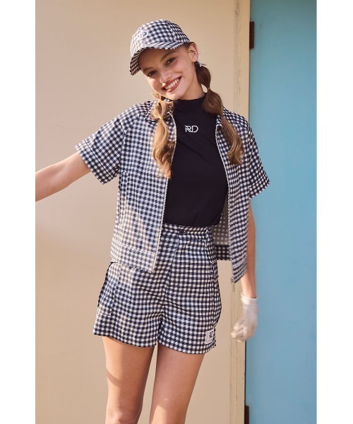 rienda（リエンダ） ブルゾン アウター 「RIENDA GOLF」ギンガム