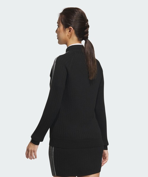 adidas（アディダス） ニット セーター スリーストライプス 防風 長袖