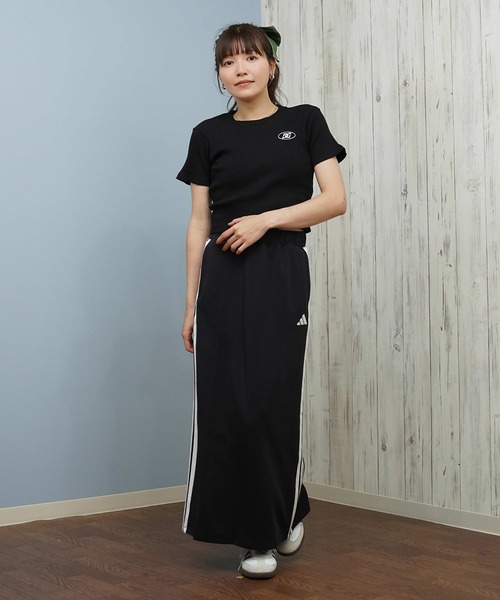 adidas（アディダス） スカート ロングスカート Iライン ジャージ素材