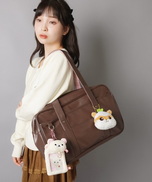 SPINNS（スピンズ） ハンドバッグ 学校生活を楽しく♪通学最適 合皮