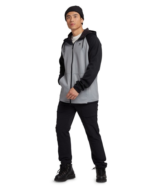 BURTON（バートン） パーカー 撥水 ボンディングフリース ジップアップ